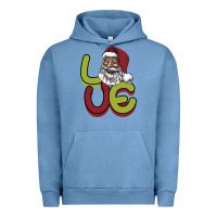 Pigment Pebble Blue Love Christmas Urban Hoodie - Bettercallsaul