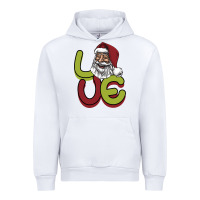 White Love Christmas Urban Hoodie - Bettercallsaul