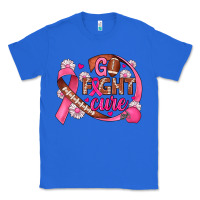 True Royal breast cancer go fight cure football Classic Tee - JahusDesignShop