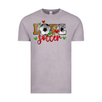 Vintage Zinc love soccer Vintage Tee - Zillion Design Studio