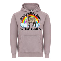 Vintage Zinc i'm the rainbow sheep of the family suffolk sheep black face sheep Vintage Hoodie - RanaPortraitStore