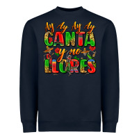 Navy ay ay ay ay canta y no llores Heavyweight Sweatshirt - Zillion Design Studio