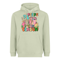 Matcha peeps season mode on Heavyweight Hoodie - MaliasSmallBusiness