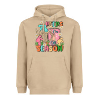 Mushroom peeps season mode on Heavyweight Hoodie - MaliasSmallBusiness