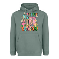 Sage peeps season mode on Heavyweight Hoodie - MaliasSmallBusiness