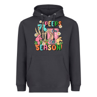 Smoke peeps season mode on Heavyweight Hoodie - MaliasSmallBusiness