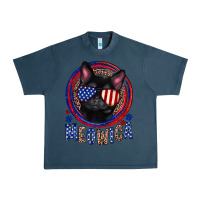 Midnight Navy Meowica Urban Heavy Tee - Neo Western