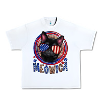 White Meowica Urban Heavy Tee - Neo Western
