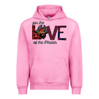 Fuchsia Pink For The Love Of The Pirates Urban Hoodie - Bettercallsaul
