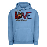 Pigment Pebble Blue For The Love Of The Pirates Urban Hoodie - Bettercallsaul
