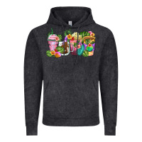 Vintage Arctic tropical coffee cups Vintage Hoodie - Zillion Design Studio
