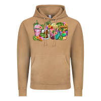 Vintage Camel tropical coffee cups Vintage Hoodie - Zillion Design Studio