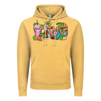 Vintage Mustard tropical coffee cups Vintage Hoodie - Zillion Design Studio