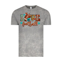 Cloud Rock love football Vintage Tee - Zillion Design Studio