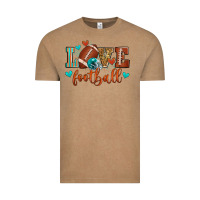 Vintage Coffee love football Vintage Tee - Zillion Design Studio