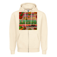 Sandshell latino seamless pattern Zipper Hoodie - BundleAndBundleShop