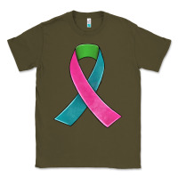 Army Green metastatic breast cancer ribbon Classic Tee - JahusDesignShop