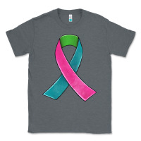 Charcoal Heather metastatic breast cancer ribbon Classic Tee - JahusDesignShop
