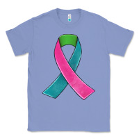 Colony Blue metastatic breast cancer ribbon Classic Tee - JahusDesignShop
