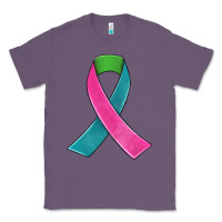Lavender metastatic breast cancer ribbon Classic Tee - JahusDesignShop
