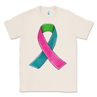 Natural metastatic breast cancer ribbon Classic Tee - JahusDesignShop