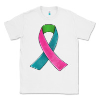 White metastatic breast cancer ribbon Classic Tee - JahusDesignShop