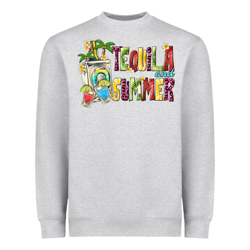 Tequila And Summer Heavyweight Sweatshirt by texasbilliewilder | Teevron