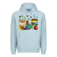 Blue Mist School Boy Coffee Cup Bbs Premium Hoodie - BundleAndBundleShop
