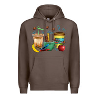 Coffee School Boy Coffee Cup Bbs Premium Hoodie - BundleAndBundleShop