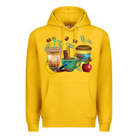 Lemon School Boy Coffee Cup Bbs Premium Hoodie - BundleAndBundleShop