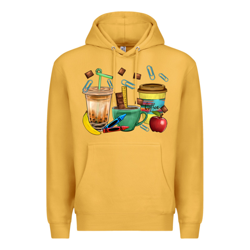 School Boy Coffee Cup Bbs Premium Hoodie by BundleAndBundleShop | Teevron
