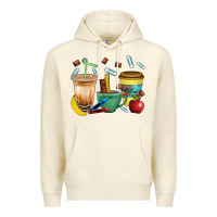 Sandshell School Boy Coffee Cup Bbs Premium Hoodie - BundleAndBundleShop