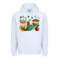 White School Boy Coffee Cup Bbs Premium Hoodie - BundleAndBundleShop