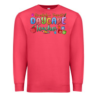 Cardinal somebody's favorite daycare teacher Premium Sweatshirt - MaliasSmallBusiness
