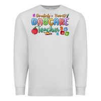 Dove Grey somebody's favorite daycare teacher Premium Sweatshirt - MaliasSmallBusiness