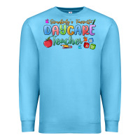 Ocean Blue somebody's favorite daycare teacher Premium Sweatshirt - MaliasSmallBusiness