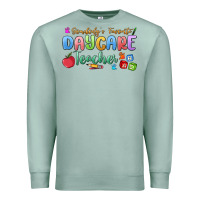 Seafoam somebody's favorite daycare teacher Premium Sweatshirt - MaliasSmallBusiness