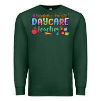 Sports Green somebody's favorite daycare teacher Premium Sweatshirt - MaliasSmallBusiness
