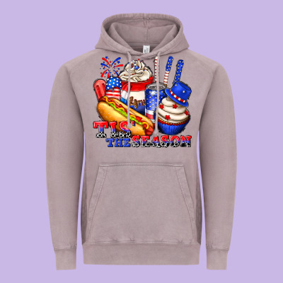Vintage Hoodie tis the season billie wilder