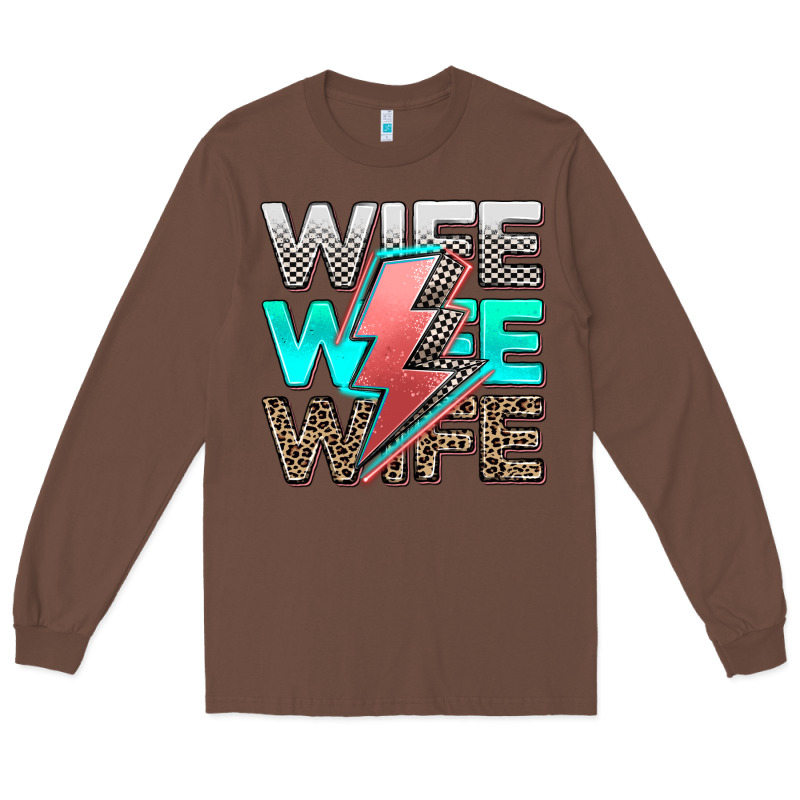 Racing Wife Wife Wife Long Sleeve Tee by AdoDesignShop | Teevron