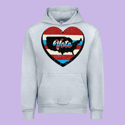 Vote Urban Hoodie Designed By Bettercallsaul