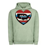 Pigment Oil Green VOTE Urban Hoodie - Bettercallsaul