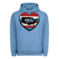Pigment Pebble Blue VOTE Urban Hoodie - Bettercallsaul