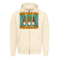Sandshell coffee gnomes Zipper Hoodie - Artiststas