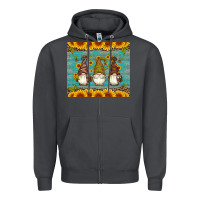 Smoke coffee gnomes Zipper Hoodie - Artiststas