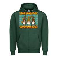 Sports Green coffee gnomes Zipper Hoodie - Artiststas
