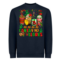 Navy ay ay ay ay canta y no llores coffee cups Heavyweight Sweatshirt - Zillion Design Studio