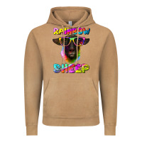 Rainbow Sheep Suffolk Sheep Vintage Hoodie | Teevron