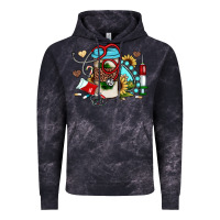 Cloud Black Christmas sunflower gemstone nurse Vintage Hoodie - JahusDesignShop