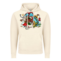 Vintage Artic Christmas sunflower gemstone nurse Vintage Hoodie - JahusDesignShop
